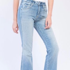 Amo denim kick crop in sweet cheeks